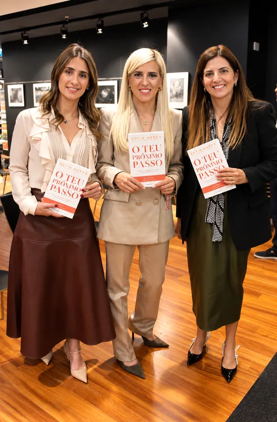 Fotografia da apresentação do livro O Teu Próximo Passo no Porto
