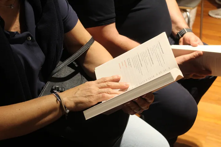 Fotografia da apresentação do livro O Teu Próximo Passo no Porto